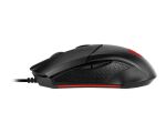 MSI Clutch GM08 Maus Gaming Beidhändig USB Typ-A Optisch 4200 DPI