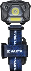 Varta WORK FLEX MOTION SENSOR H20 Schwarz, Blau Stirnband-Taschenlampe LED