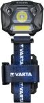 Varta WORK FLEX MOTION SENSOR H20 Schwarz, Blau Stirnband-Taschenlampe LED