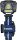 Varta WORK FLEX MOTION SENSOR H20 Schwarz, Blau Stirnband-Taschenlampe LED