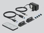 DeLOCK DisplayPort 1.4 KVM Switch 8K 30 Hz mit USB 3.0...