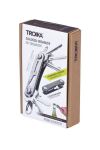 TROIKA KCL81/TI Schlüsselring/Etui Schlüsseltasche Grau