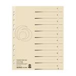 Herlitz 5970009 Trennblatt Karton Braun 50 Stück(e)