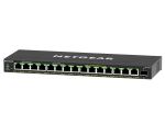 NETGEAR GS316EP Managed Gigabit Ethernet (10/100/1000) Power over Ethernet (PoE) Schwarz
