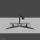 Neomounts DS75S-950BL2 Monitorarm 17-32" - Gasfeder - Topfix - 180°-Stopp