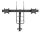 Neomounts DS75S-950BL2 Monitorarm 17-32" - Gasfeder - Topfix - 180°-Stopp