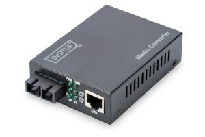 Digitus Fast Ethernet Medienkonverter, RJ45 / SC