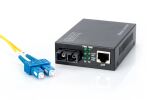 Digitus Fast Ethernet Medienkonverter, RJ45 / SC
