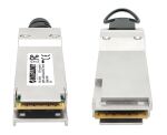 Intellinet 508490 InfiniBand/Glasfaserkabel 0,5 m QSFP+ Schwarz, Silber