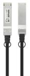 Intellinet 508490 InfiniBand/Glasfaserkabel 0,5 m QSFP+ Schwarz, Silber