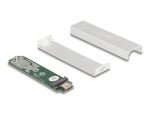 DeLOCK Externes Gehäuse für M.2 NVMe PCIe SSD mit SuperSpeed USB 10 Gbps (USB 3.2 Gen 2) USB Type-C Buchse