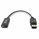 Inca IDTH-07 Videokabel-Adapter 0,2 m DisplayPort HDMI Typ A (Standard) Schwarz