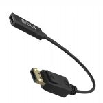 Inca IDTH-07 Videokabel-Adapter 0,2 m DisplayPort HDMI Typ A (Standard) Schwarz