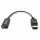 Inca IDTH-07 Videokabel-Adapter 0,2 m DisplayPort HDMI Typ A (Standard) Schwarz