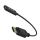 Inca IDTH-07 Videokabel-Adapter 0,2 m DisplayPort HDMI Typ A (Standard) Schwarz