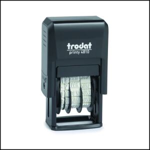 Trodat 70381 Firmenstempel Selbstfärbestempel Datumsstempel Gummi