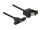 DELOCK USB Kabel A -> Micro-B Bu/Bu 1.00m Einbau