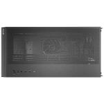 Antec FLUX SE Midi Tower Schwarz, Holz