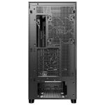 Antec FLUX SE Midi Tower Schwarz, Holz