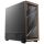 Antec FLUX SE Midi Tower Schwarz, Holz