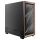 Antec FLUX SE Midi Tower Schwarz, Holz
