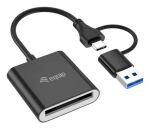 Equip 245461 Kartenleser USB 3.2 Gen 2 (3.1 Gen 2) Type-C Schwarz