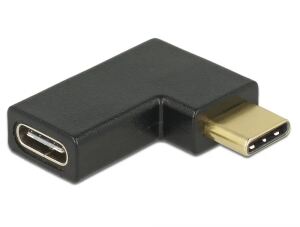 DeLOCK 65915 Kabeladapter 1 x USB Type-C Male 1 x USB 3.1 Gen 2 Type-C™ female Schwarz