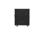 Lanberg FF01-6815-12B Rack 15U Freistehendes Gestell Schwarz