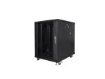 Lanberg FF01-6815-12B Rack 15U Freistehendes Gestell Schwarz