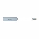 DICOTA D32060 laptop-dockingstation & portreplikator USB Typ-C Silber