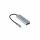 DICOTA D32060 laptop-dockingstation & portreplikator USB Typ-C Silber