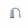 DICOTA D32060 laptop-dockingstation & portreplikator USB Typ-C Silber