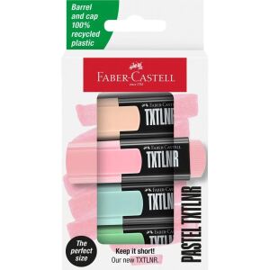 Faber-Castell 154214 Marker 4 Stück(e) Koralle, Grün, Hellgrün, Pink