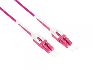 Alcasa LW-U803LC4 InfiniBand/Glasfaserkabel 3 m 2x LC Violett