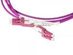 Alcasa LW-U803LC4 InfiniBand/Glasfaserkabel 3 m 2x LC Violett