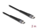 DELOCK USB 2.0 Kabel USB Typ-C St > St 60W 2m