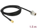 DELOCK HF Kabel RP-SMA -> N St/Bu 1.50m low loss