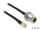 DELOCK HF Kabel RP-SMA -> N St/Bu 1.50m low loss