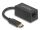 DeLOCK Adapter SuperSpeed USB (USB 3.2 Gen 1) mit USB Type-C™ Stecker > Gigabit LAN 10/100/1000 Mbps kompakt schwarz