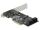 DELOCK 4 Port SATA und 1 Slot M.2 Key B PCI Express x4 Karte