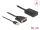DeLOCK Adapter DVI Stecker zu DisplayPort 1.2 Buchse schwarz 4K mit HDR Funktion 50 cm