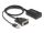 DeLOCK Adapter DVI Stecker zu DisplayPort 1.2 Buchse schwarz 4K mit HDR Funktion 50 cm