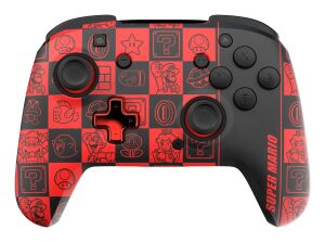 PDP REMATCH GLOW Schwarz, Grün, Rot Gamepad Analog / Digital Nintendo Switch, Nintendo Switch OLED