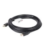 CLUB3D Mini DisplayPort 1.2 HBR2 Kabel Stecker/Stecker 2 meter 4K60Hz