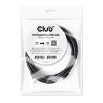 CLUB3D Mini DisplayPort 1.2 HBR2 Kabel Stecker/Stecker 2 meter 4K60Hz