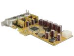 DELOCK PCIe Card Powered USB > 1x 24V + 2x 12V