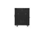 Lanberg FF01-6815-12BL Rack 15U Freistehendes Gestell Schwarz