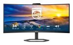 Philips 5000 series 34E1C5600HE/00 Computerbildschirm 86,4 cm (34") 3440 x 1440 Pixel 4K Ultra HD LED Schwarz