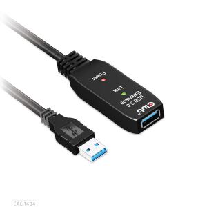 CLUB3D CAC-1404 USB Kabel USB 3.2 Gen 1 (3.1 Gen 1) 5 m USB A 5 Gbit/s Schwarz