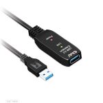 CLUB3D CAC-1404 USB Kabel USB 3.2 Gen 1 (3.1 Gen 1) 5 m USB A 5 Gbit/s Schwarz